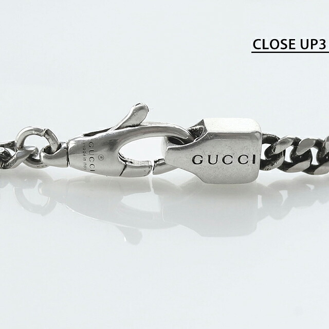 グッチ ブレスレット メンズ ブランド GUCCI インターロッキングG チェーン シルバー925 678657 J8410 8191 シルバー アクセサリー