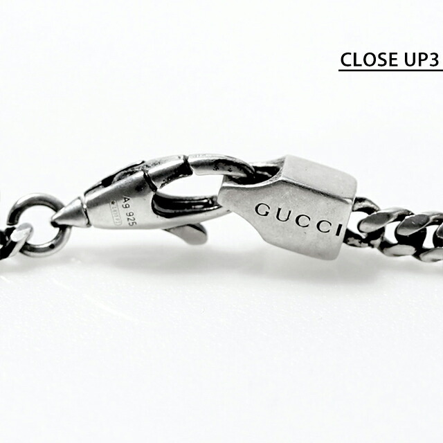 グッチ ブレスレット メンズ ブランド GUCCI インターロッキングG チェーン シルバー925 678657 J8410 8191 シルバー アクセサリー
