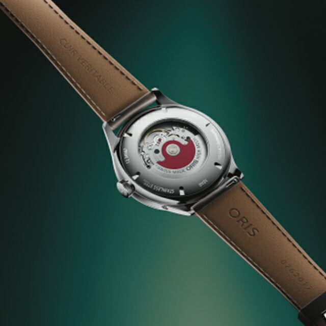 オリス アートリエ デイト 38mm 自動巻き 腕時計 ブランド メンズ ORIS 01 733 7810 4054-07 6 20 18FC アナログ ダークブラウン ブラウン スイス製 高級 おしゃれ 防水 プレゼント 男性 実用的