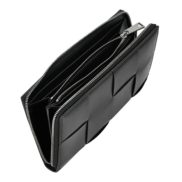 ボッテガ・ヴェネタ 長財布 メンズ ブランド BOTTEGA VENETA レザー Italy 748054-V47V1 8803 ブラック