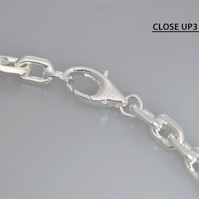 グッチ ブレスレット メンズ ブランド GUCCI インターロッキング チェーン 796351-J8400-8106-17 シルバー アクセサリー