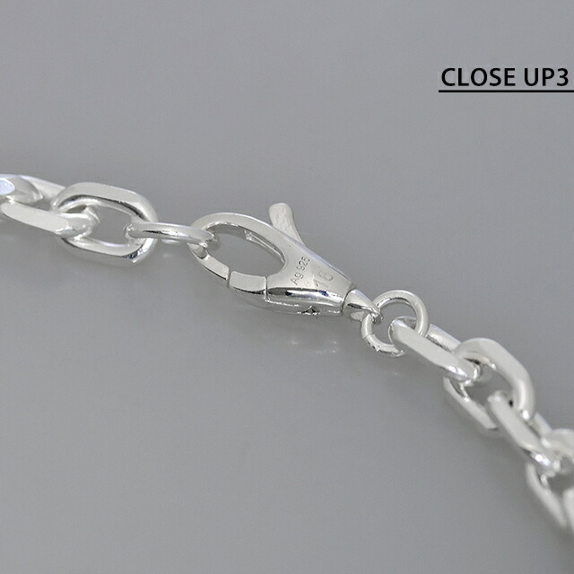 グッチ ブレスレット メンズ ブランド GUCCI インターロッキング チェーン 796351-J8400-8106-18 シルバー アクセサリー