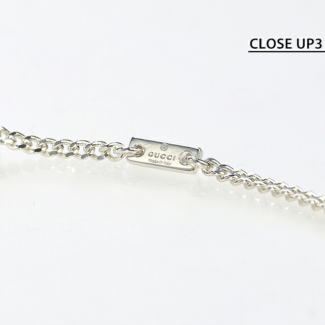グッチ ネックレス ペンダント メンズ レディース GUCCI ダブルG 814914-J8400-8106 シルバー アクセサリー ジュエリー ブランド 高級 おしゃれ プレゼント 実用的 ペア