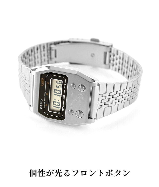 カシオ チープカシオ CASIO プレミアムシリーズ クォーツ 電池式 A1100 海外モデル ユニセックス チプカシ メンズ レディース 腕時計 ブランド デジタル シルバー ブラック ゴールド 黒 選べるモデル おしゃれ 防水 かわいい プレゼント 実用的