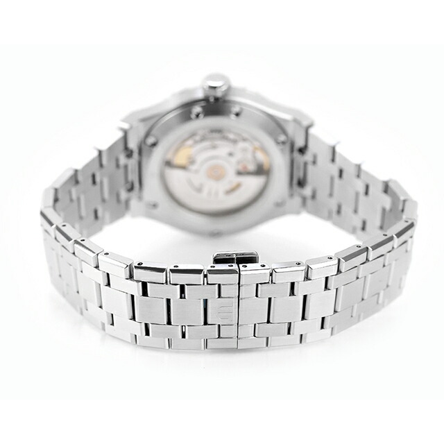 モーリスラクロア アイコン オートマティック 39mm 自動巻き 腕時計 ブランド メンズ MAURICE LACROIX AI6007-SS002-130-1 アナログ シルバー スイス製 おしゃれ 防水 プレゼント 男性 実用的