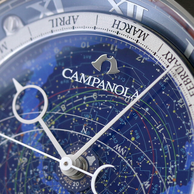 シチズン カンパノラ コスモサインコレクション クオーツ 腕時計 メンズ CITIZEN CAMPANOLA AO4010-18M アナログ ブルー ネイビー 日本製 高級 ブランド おしゃれ 防水 文字盤 大きい プレゼント 男性 実用的