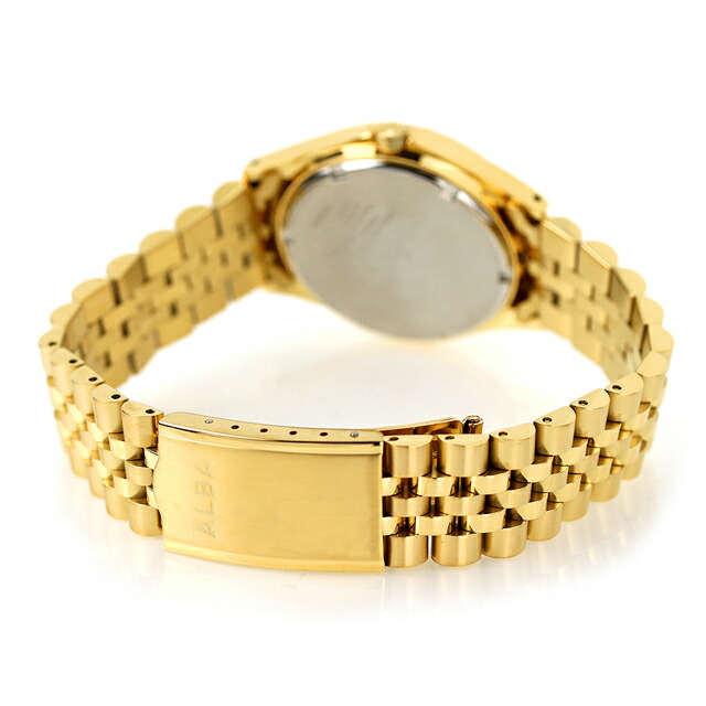 セイコー アルバ クオーツ 腕時計 メンズ SEIKO ALBA AQGK469 アナログ ゴールド ブランド おしゃれ 防水 プレゼント 男性 実用的