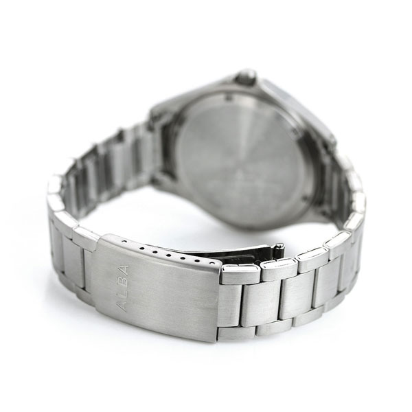 セイコー アルバ メンズ 腕時計 カレンダー チタン AQPJ401 SEIKO ALBA クオーツ クリーム 時計 ブランド おしゃれ 防水 プレゼント 男性 実用的