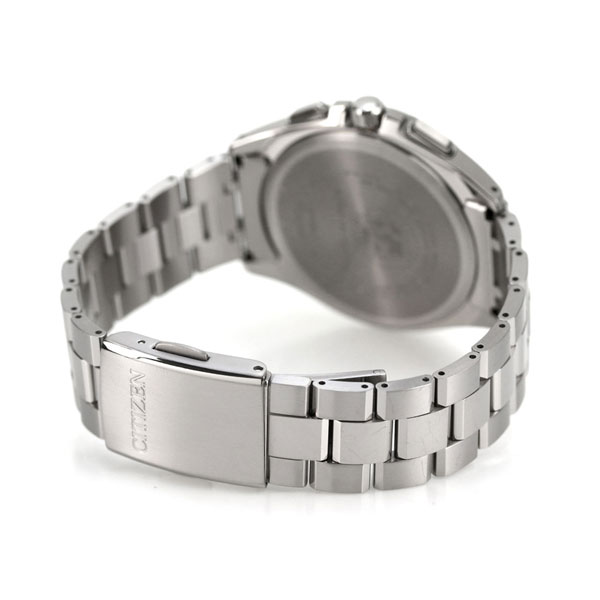 AT8040-57E シチズン アテッサ エコドライブ 電波時計 メンズ 腕時計 ソーラー電波腕時計 ソーラー電波時計 チタン クロノグラフ CITIZEN ATTESA ブラック 黒 時計 高級 ブランド おしゃれ 防水 文字盤 大きい プレゼント 男性 実用的