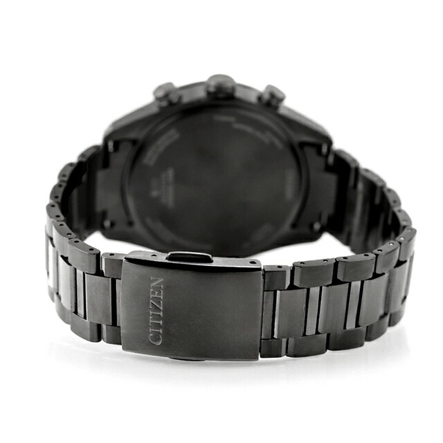 シチズン アテッサ ACT Line ダイレクトフライト 光発電エコドライブ電波 腕時計 ブランド メンズ チタン クロノグラフ 電波ソーラー CITIZEN ATTESA AT8294-59E アナログ ブラック 黒 日本製 高級 おしゃれ 防水 文字盤 大きい プレゼント 男性 実用的
