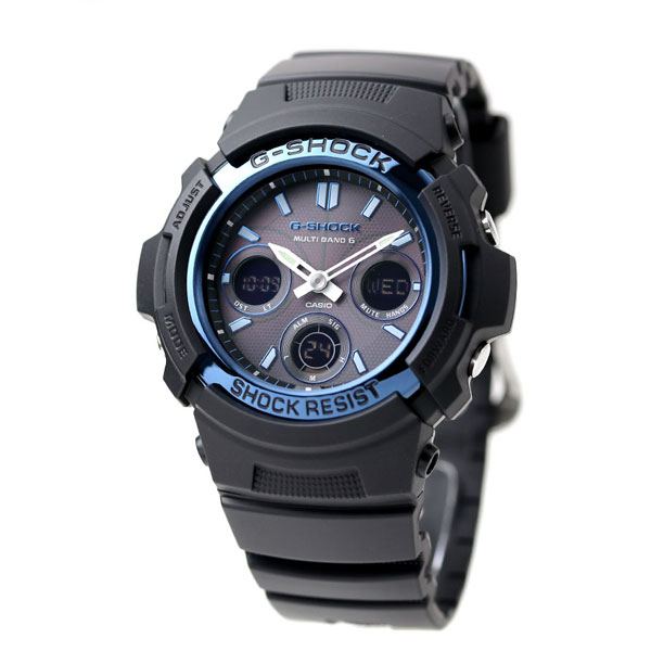 gショック ジーショック G-SHOCK 電波ソーラー 電波 アナデジ ブラック 黒 CASIO カシオ 腕時計 メンズ 大学生 AWG-M100A-1A AWG-M100SB-2A AWG-M100B-1A 選べるモデル ブランド おしゃれ 防水 軽い プレゼント 男性 実用的