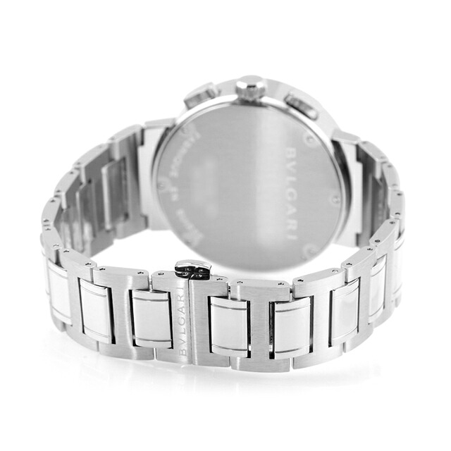 ブルガリ 時計 BVLGARI ブルガリ42mm クロノグラフ BB42WSSDCH 腕時計 シルバー 高級 ブランド おしゃれ 防水 プレゼント 男性 実用的