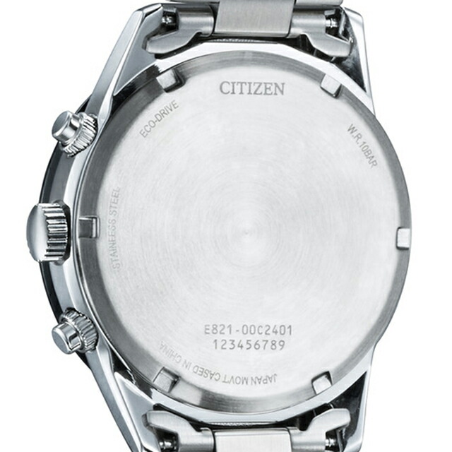 シチズン コレクション 光発電エコドライブ 腕時計 ブランド メンズ クロノグラフ ソーラー CITIZEN COLLECTION BL5614-59W アナログ グリーン おしゃれ 防水 プレゼント 男性 実用的