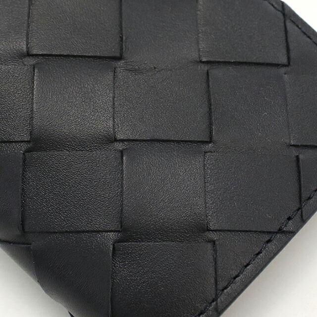 ボッテガ・ヴェネタ 6連キーケース コンパクト メンズ ブランド BOTTEGA VENETA レザー 630336 ネイビー