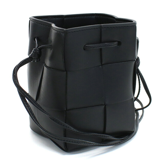 ボッテガ・ヴェネタ 斜め掛け ショルダーバッグ レディース BOTTEGA VENETA イタリア 680217 ブラック バッグ 斜めがけ ブランド 高級 おしゃれ プレゼント 女性 実用的 かわいい