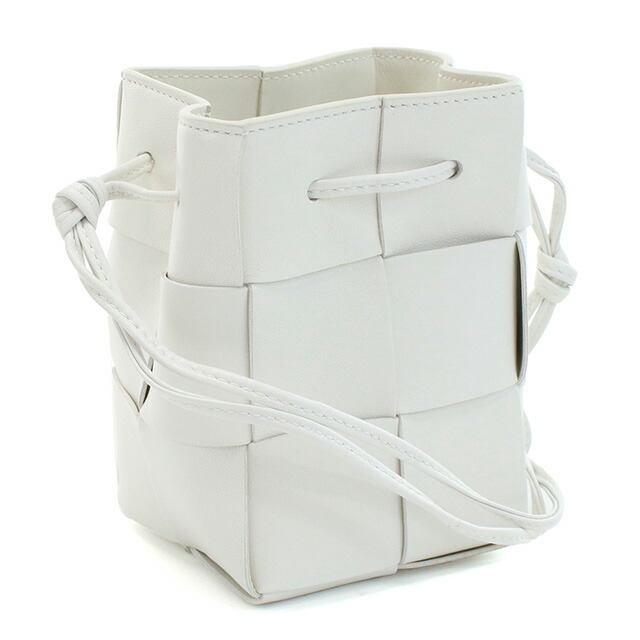 ボッテガ・ヴェネタ 斜め掛け ショルダーバッグ レディース BOTTEGA VENETA イタリア 680217 ホワイト系 バッグ 斜めがけ ブランド 高級 おしゃれ プレゼント 女性 実用的 かわいい