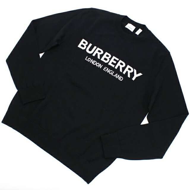 バーバリー ニット メンズ BURBERRY イタリア 8054896 BLACK ブラック ファッション 選べるモデル プレゼント 実用的