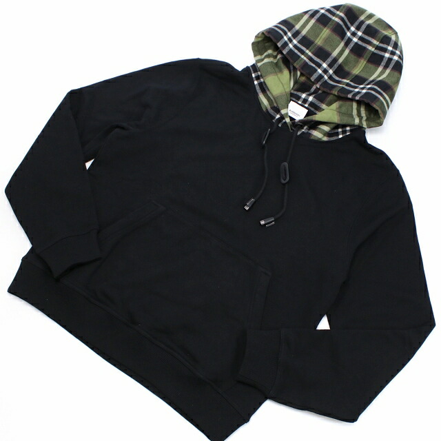 バーバリー パーカー レディース BURBERRY コットン100% ポルトガル 8055905 BLACK ブラック ファッション 選べるモデル