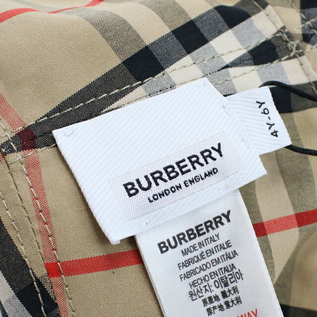 バーバリー ハット ベビー BURBERRY イタリア 8055990 NAVY ネイビー系 マルチカラー 小物 選べるモデル