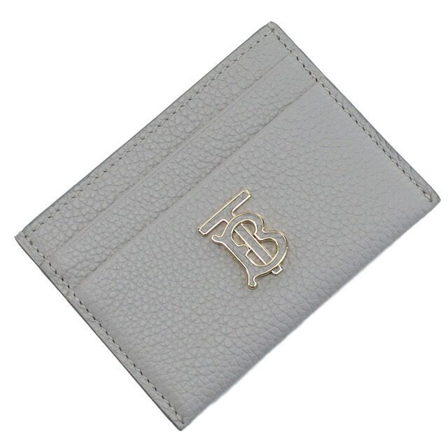 バーバリー カードケース レディース BURBERRY イタリア 8070430 LIGHT GREY MELANGE グレー系 財布 定期入れ ブランド 高級 おしゃれ プレゼント 実用的