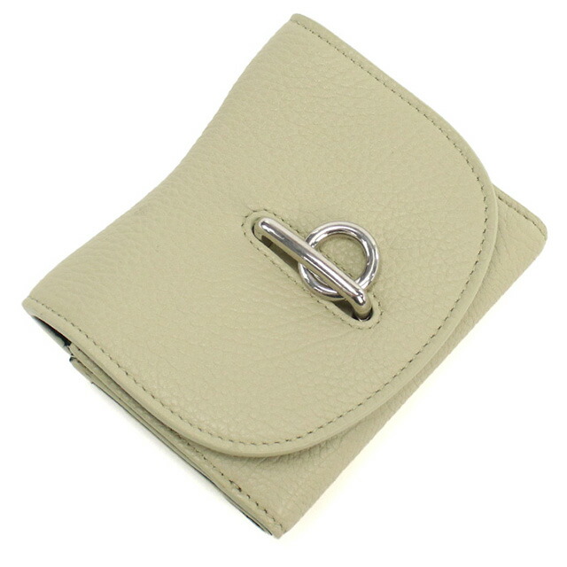 バーバリー 三折財布小銭入付き レディース BURBERRY レザー イタリア 8081670 HUNTER グリーン系 財布 ウォレット ブランド 高級 おしゃれ プレゼント 実用的