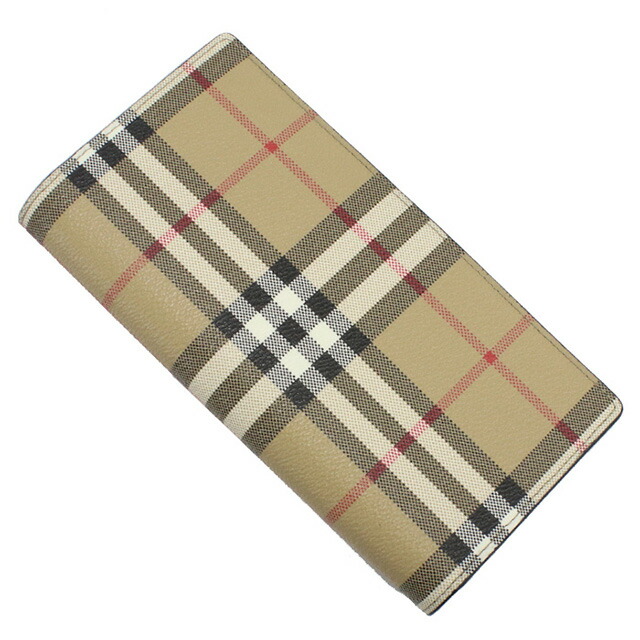 バーバリー 長財布ニ折小銭入付き メンズ ブランド BURBERRY 8084168 ARCHIVE BEIGE 財布
