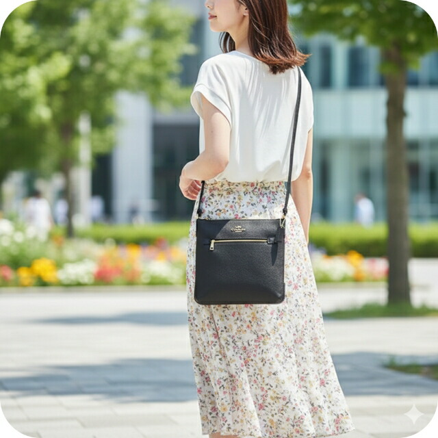 コーチ ショルダーバッグ メッセンジャーバッグ レディース アウトレット ブランド COACH レザー C1556 IMBLK ブラック 斜めがけ 高級 おしゃれ プレゼント 女性 実用的 かわいい