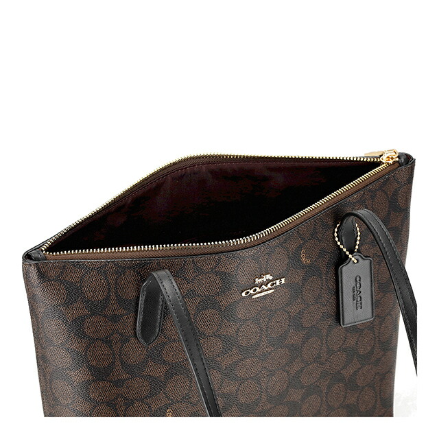 コーチ トートバッグ レディース ブランド COACH Cambodia CBT18 IMXAQ ダークブラウン/ブラック 軽量 手提げ 高級 おしゃれ プレゼント 女性 実用的 かわいい