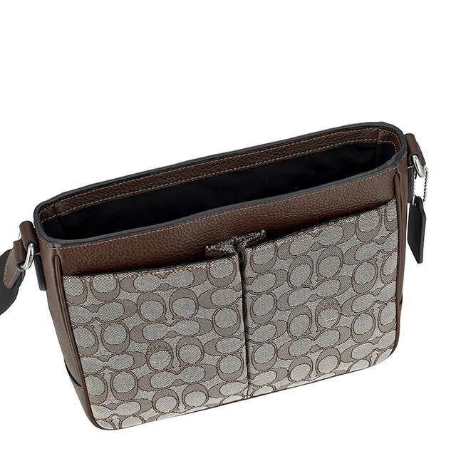 コーチ ショルダーバッグ メッセンジャーバッグ メンズ アウトレット ブランド COACH CE534 SVS8S オーク/メイプル ブラウン 斜めがけ 高級 おしゃれ プレゼント 男性 実用的 かっこいい