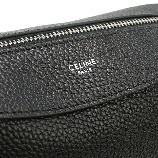 セリーヌ ショルダーバッグ メンズ ブランド CELINE レザー 12233 ブラック 斜めがけ ブランド 高級 おしゃれ プレゼント 男性 実用的 かっこいい