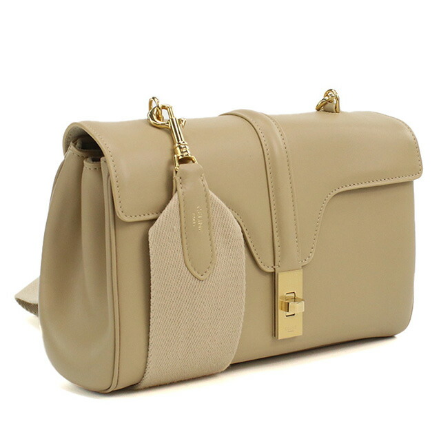 セリーヌ ショルダーバッグ ショルダー レディース CELINE イタリア 19685 BEIGE ベージュ系 バッグ 斜めがけ ブランド 高級 おしゃれ プレゼント 女性 実用的 かわいい