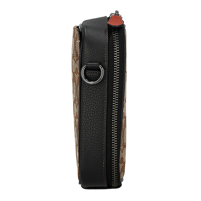 コーチ ショルダーバッグ メッセンジャーバッグ メンズ アウトレット ブランド COACH CH097 QBV1R カーキ/ブラックマルチ ブラウン 斜めがけ 高級 おしゃれ プレゼント 男性 実用的 かっこいい