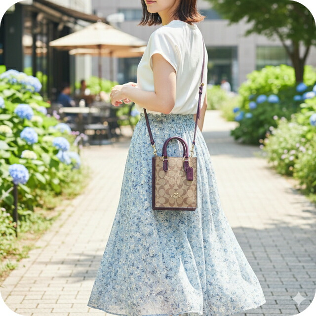 コーチ ハンドバッグ 2way ショルダーバッグ 斜めがけ レディース アウトレット ブランド COACH シグネチャー CJ494 IMRSF カーキベージュ/ディープベリーパープル 軽量 小さめ 手提げ 高級 おしゃれ プレゼント 女性 実用的 かわいい