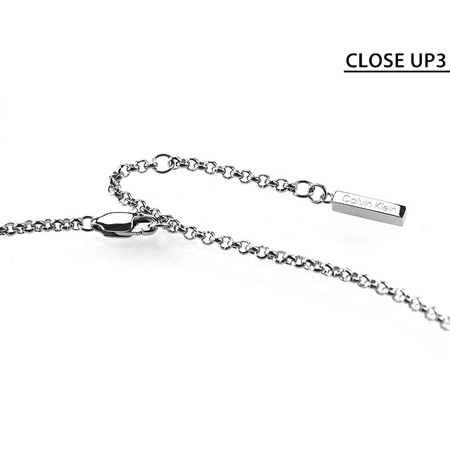 カルバンクライン ネックレス ペンダント メンズ CALVIN KLEIN ツイステッドリング TWISTED RING 35000306 シルバー アクセサリー ジュエリー ブランド 高級 おしゃれ プレゼント 男性 実用的 かっこいい