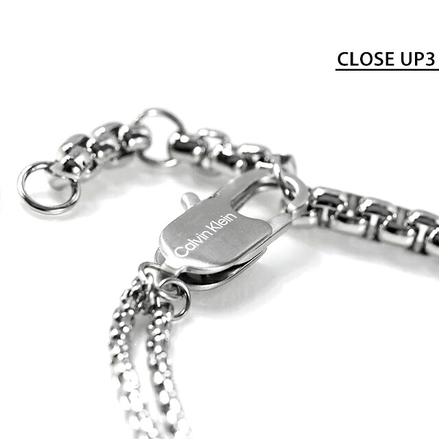 カルバンクライン ブレスレット メンズ ブランド Calvin Klein アイコニック ICONIC ID 35100058 シルバー アクセサリー 腕輪 ジュエリー ブランド 高級 おしゃれ プレゼント 男性 実用的 かっこいい