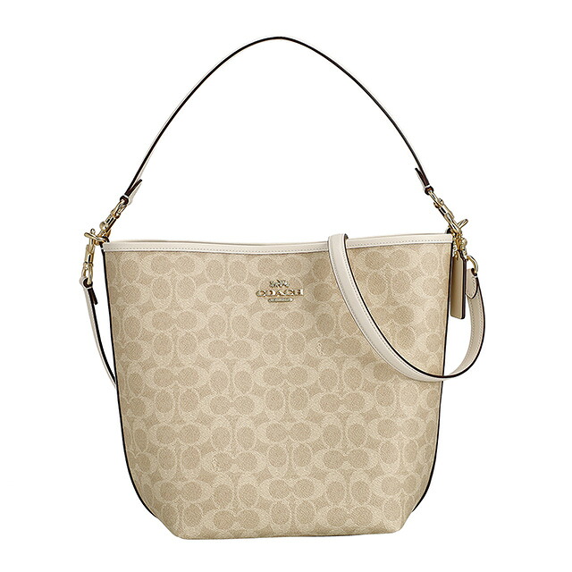 コーチ ハンドバッグ 2way ショルダーバッグ 斜めがけ メンズ レディース アウトレット ブランド COACH レザー CT802 IMXDM ベージュ 軽量 小さめ 手提げ 高級 おしゃれ プレゼント 実用的