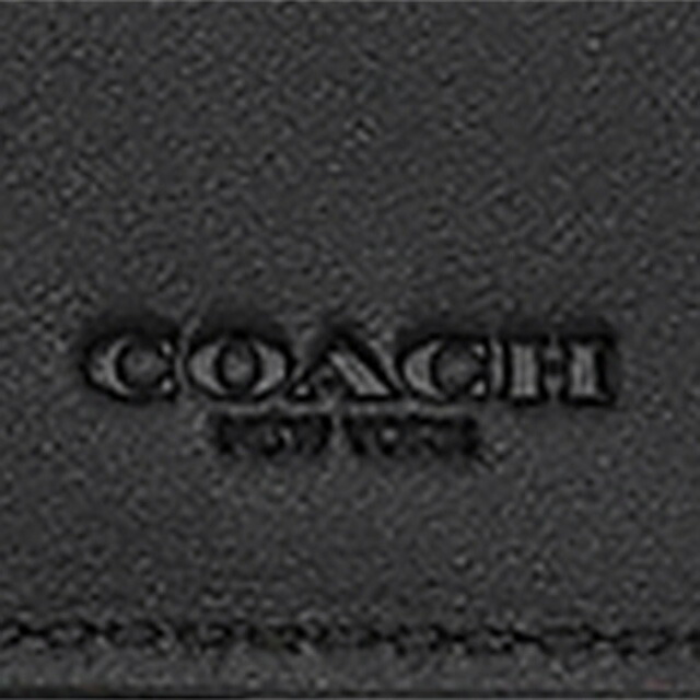 コーチ 長財布 メンズ ブランド COACH レザー CW356 BK BK ブラック ウォレット 高級 おしゃれ プレゼント 実用的