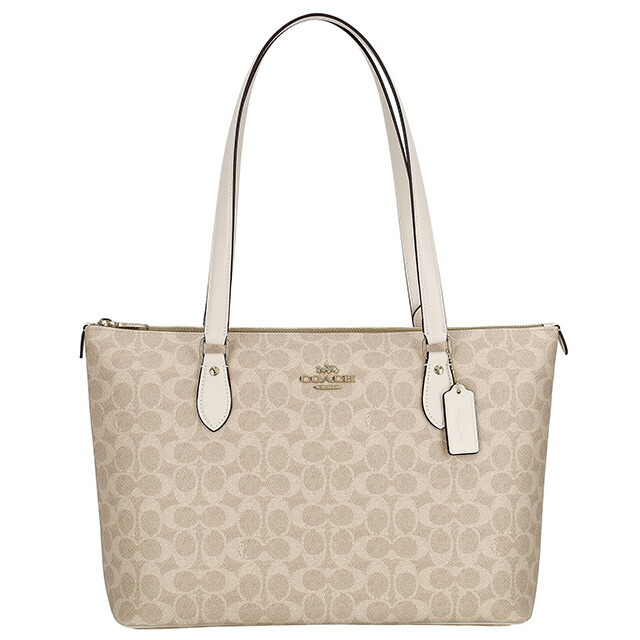 コーチ トートバッグ 2way ショルダー レディース アウトレット ブランド COACH CW381 IMXDM ベージュ 軽量 手提げ 高級 おしゃれ プレゼント 女性 実用的 かわいい