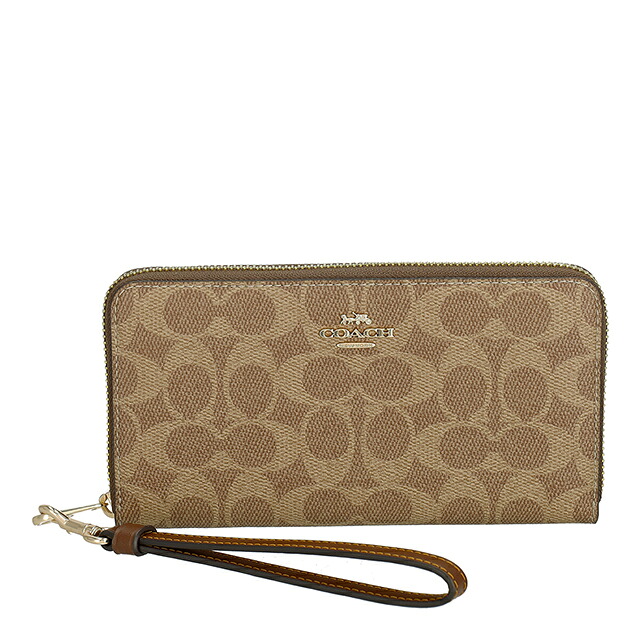 コーチ 長財布 レディース ブランド COACH Philippines CW778 IMXHE タン/ブラウン ウォレット 高級 おしゃれ プレゼント 実用的