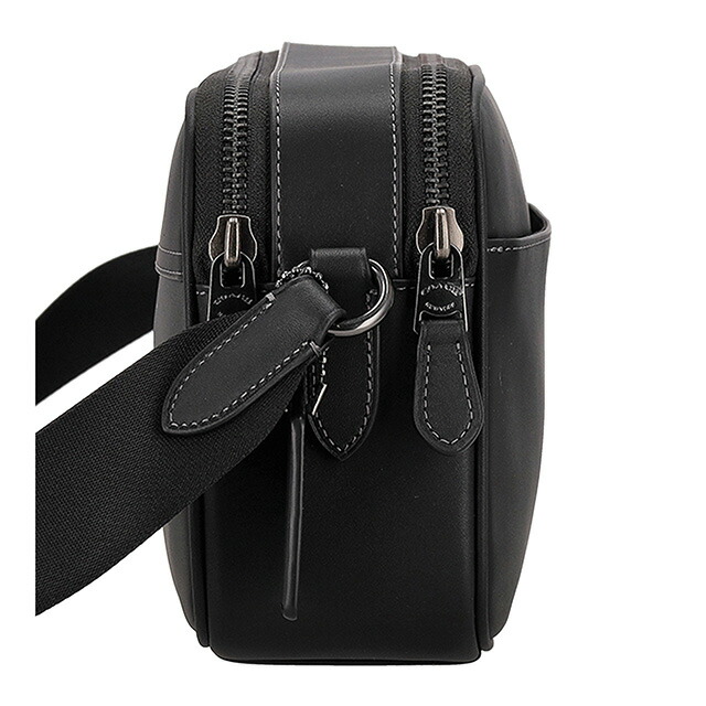 コーチ ショルダーバッグ メッセンジャーバッグ メンズ アウトレット ブランド COACH CX140 QB/BK ブラック 斜めがけ 高級 おしゃれ プレゼント 男性 実用的 かっこいい