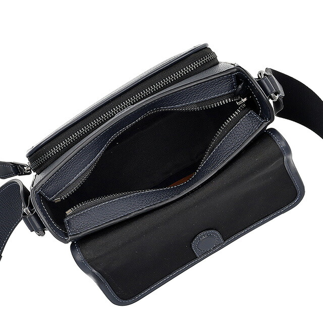 コーチ ショルダーバッグ メッセンジャーバッグ メンズ アウトレット ブランド COACH CY800 QBBHP ネイビー 斜めがけ 高級 おしゃれ プレゼント 男性 実用的 かっこいい