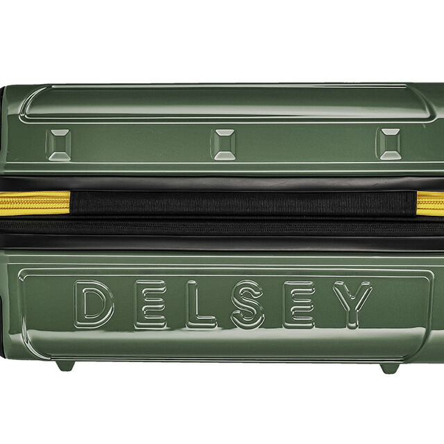 デルセー スーツケース キャリーバッグ メンズ レディース ブランド DELSEY 218180113 ARMY グリーン