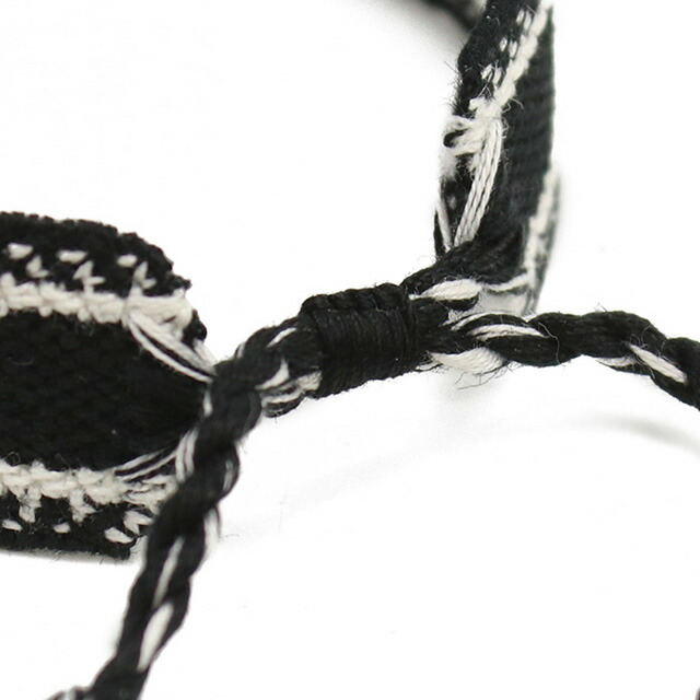 ディオール ブレスレット レディース ブランド Christian Dior イタリア B0961 ブラック ホワイト系 アクセサリー