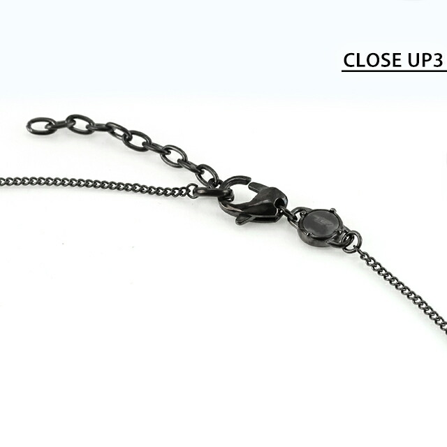 ディーゼル ネックレス メンズ レディース ブランド DIESEL ペンダント ロゴ ガンメタル アクセサリー