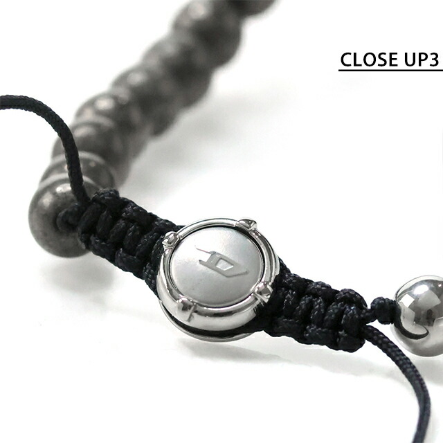 ディーゼル ブレスレット メンズ レディース ブランド DIESEL シルバー アクセサリー