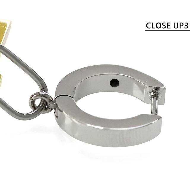ディーゼル ピアス メンズ DIESEL フープ 片耳用 DX1419931 ゴールド シルバー アクセサリー ジュエリー ブランド 高級 おしゃれ プレゼント 男性 実用的 かっこいい