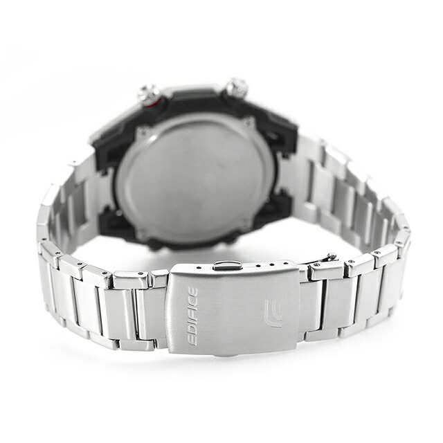 エディフィス EDIFICE SOSPENSIONE タフソーラー ECB-2300D-1A Bluetooth 海外モデル メンズ 腕時計 ブランド カシオ casio アナデジ ブラック 黒 おしゃれ 防水 文字盤 大きい プレゼント 男性 実用的