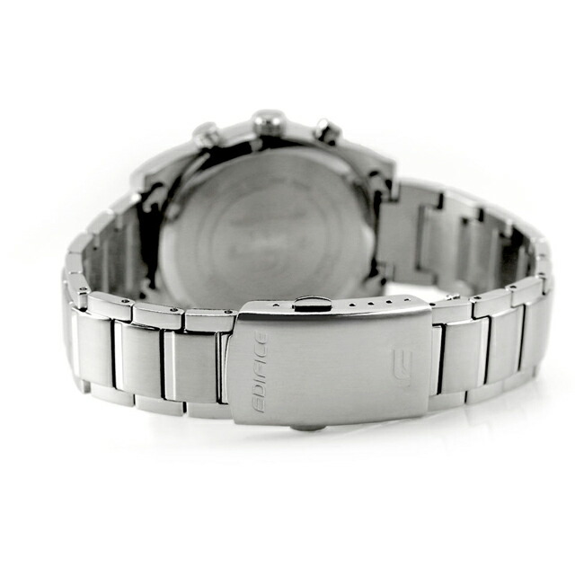 エディフィス EDIFICE クォーツ 電池式 B-730D-1AV スタンダード クロノグラフ 海外モデル メンズ 腕時計 カシオ casio アナログ ブラック 黒 ブランド おしゃれ 防水 文字盤 大きい プレゼント 男性 実用的