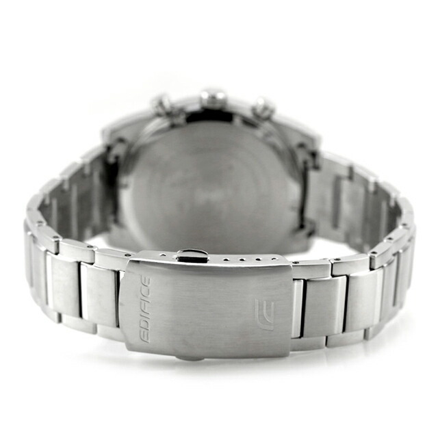 エディフィス EDIFICE クォーツ 電池式 B-730D-7AV スタンダード クロノグラフ 海外モデル メンズ 腕時計 カシオ casio アナログ シルバー ブランド おしゃれ 防水 文字盤 大きい プレゼント 男性 実用的