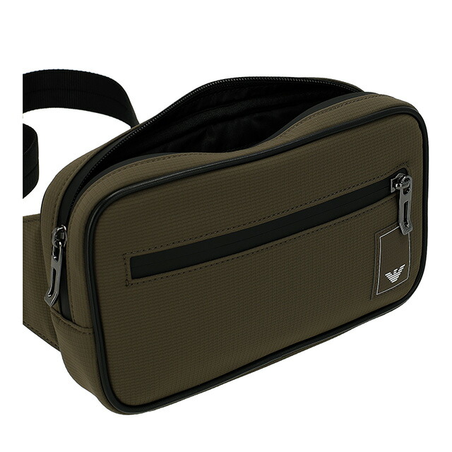 エンポリオ・アルマーニ ボディバッグ メンズ ブランド EMPORIO ARMANI EM000088-AF13841 カーキ